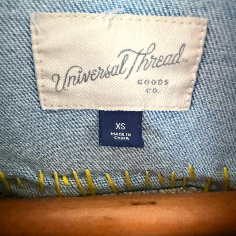Universal Thread Light Blue Denim Jacket - Picture 3 of 3